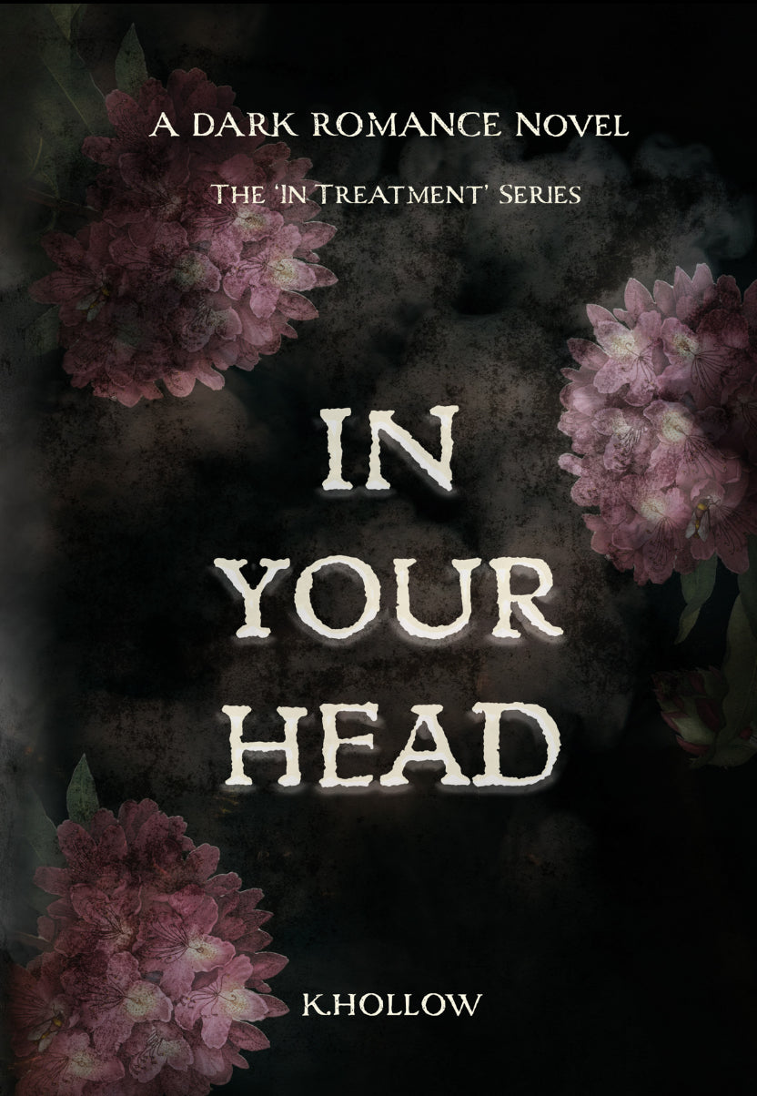 In Your Head, a dark romance novel, signed paperback by K. Hollow